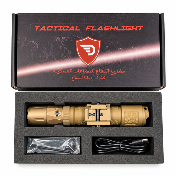T-REX Laser & Tactical Flashlight Combo | 2500 Lumens | FDE