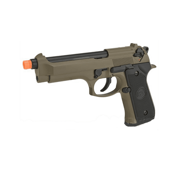 WE-Tech Full Metal M9 Heavy Weight Airsoft GBB Professional Training Pistol (Tan)