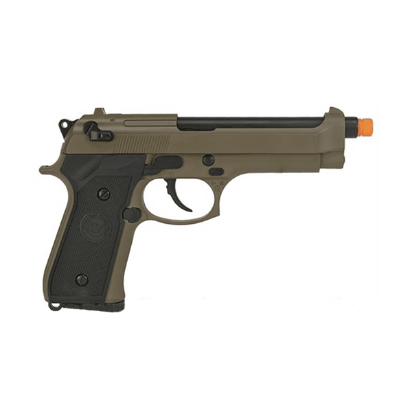 WE-Tech Full Metal M9 Heavy Weight Airsoft GBB Professional Training Pistol (Tan)