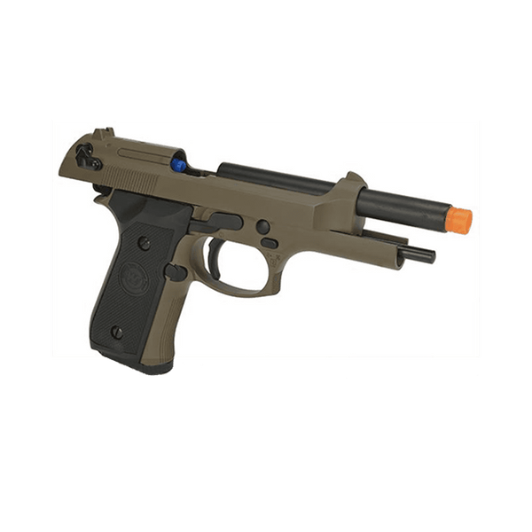WE-Tech Full Metal M9 Heavy Weight Airsoft GBB Professional Training Pistol (Tan)