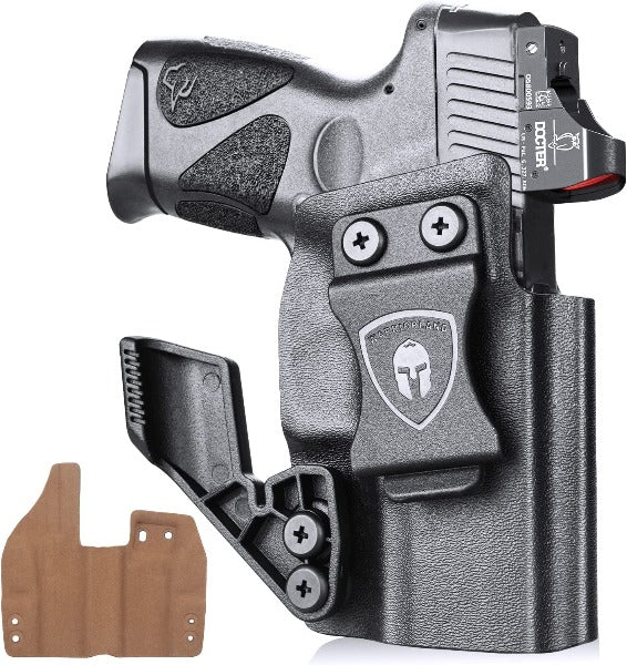 Warriorland Kydex Claw IWB w Leather Holster Taurus G2C/G3/G3C/PT111 | Black