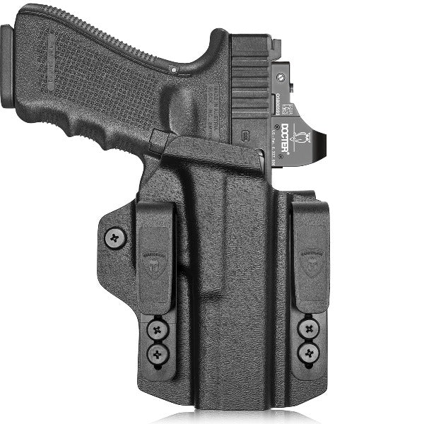 Warriorland Kydex IWB/OWB Holster for Glock 19/23/32 | Black