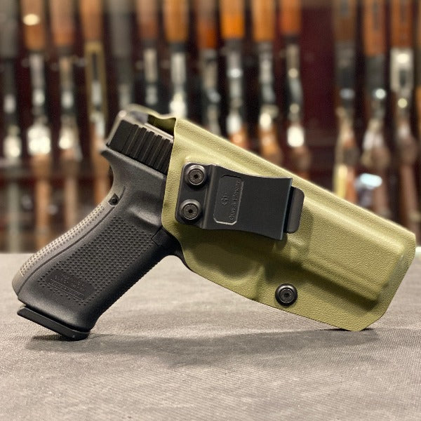 Gun & Flower Kydex IWB Holster for Glock 17/22/31 | Army Green