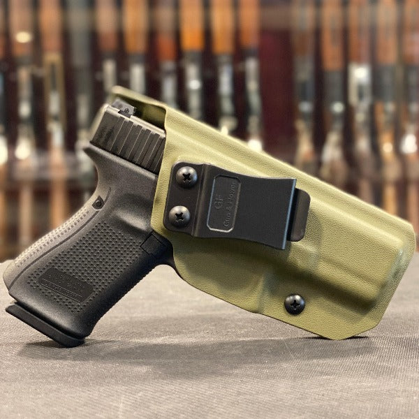 Gun & Flower Kydex IWB Holster for Glock 19/23/32 | Army Green