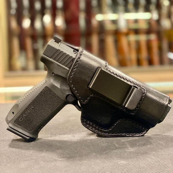 Gun & Flower Leather IWB Holster for Canik Mete SFT | Black