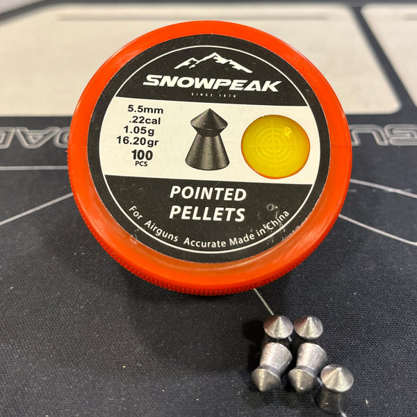SPA Pointed Pellets | 5.5MM | 100 Pcs