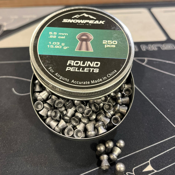 SPA Round Pellets | 5.5MM | 250 Pcs