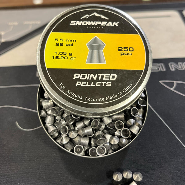 SPA Pointed Pellets | 5.5MM | 250 Pcs