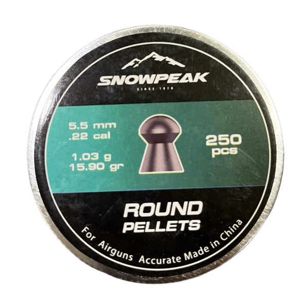 SPA Round Pellets | 5.5MM | 250 Pcs