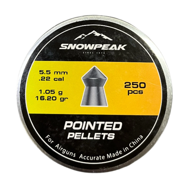 SPA Pointed Pellets | 5.5MM | 250 Pcs
