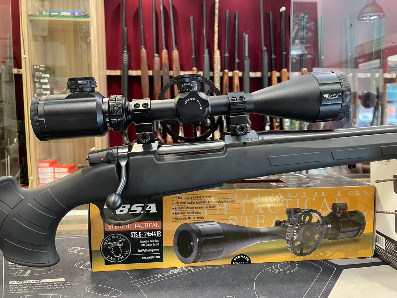 BSA Stealth Tactical Scope 6*24*44 IR