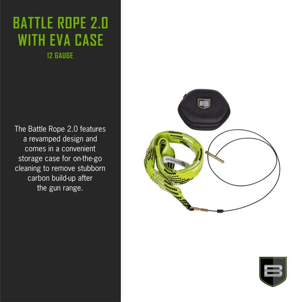 Breakthrough USA | Shotgun Battle Rope 2.0 W/ Eva Case | 12-Gauge