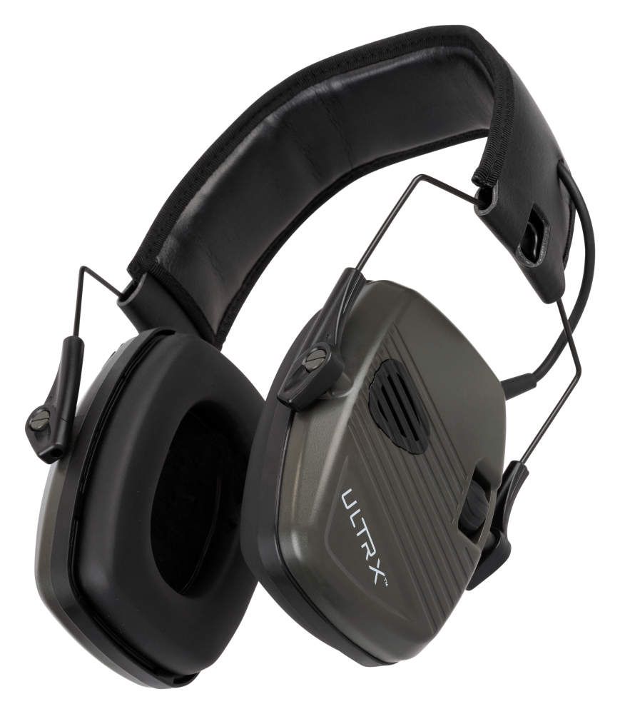 ULTRX Stereo Electronic Earmuff | Olive