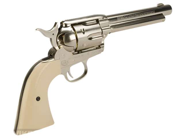 Colt SAA Revolver | White Nickel