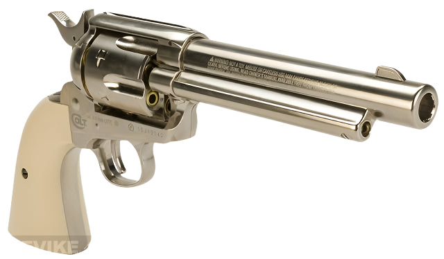 Colt SAA Revolver | White Nickel