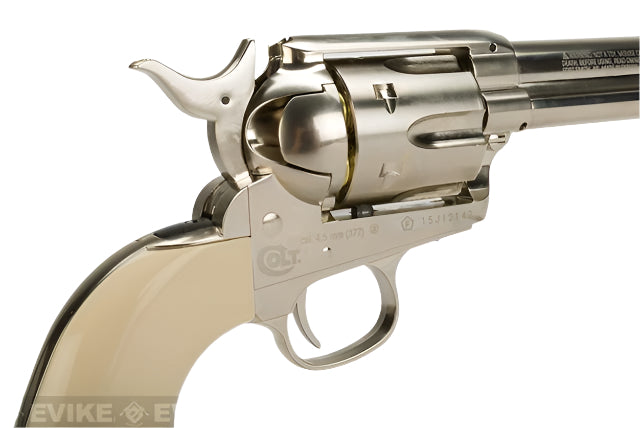 Colt SAA Revolver | White Nickel