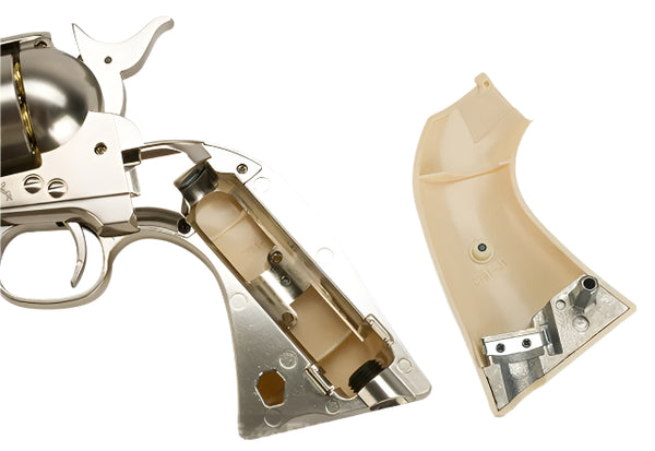 Colt SAA Revolver | White Nickel