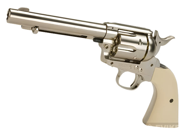 Colt SAA Revolver | White Nickel