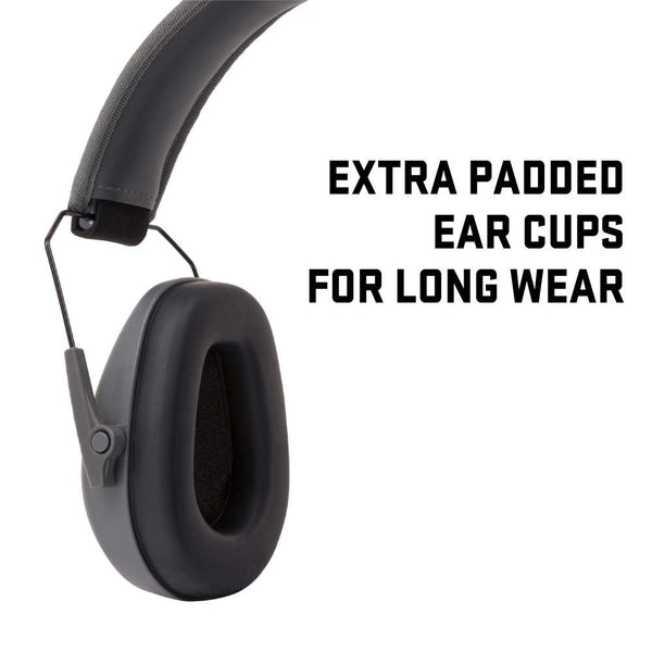 ULTRX Slim Profile Passive Earmuff | Gray