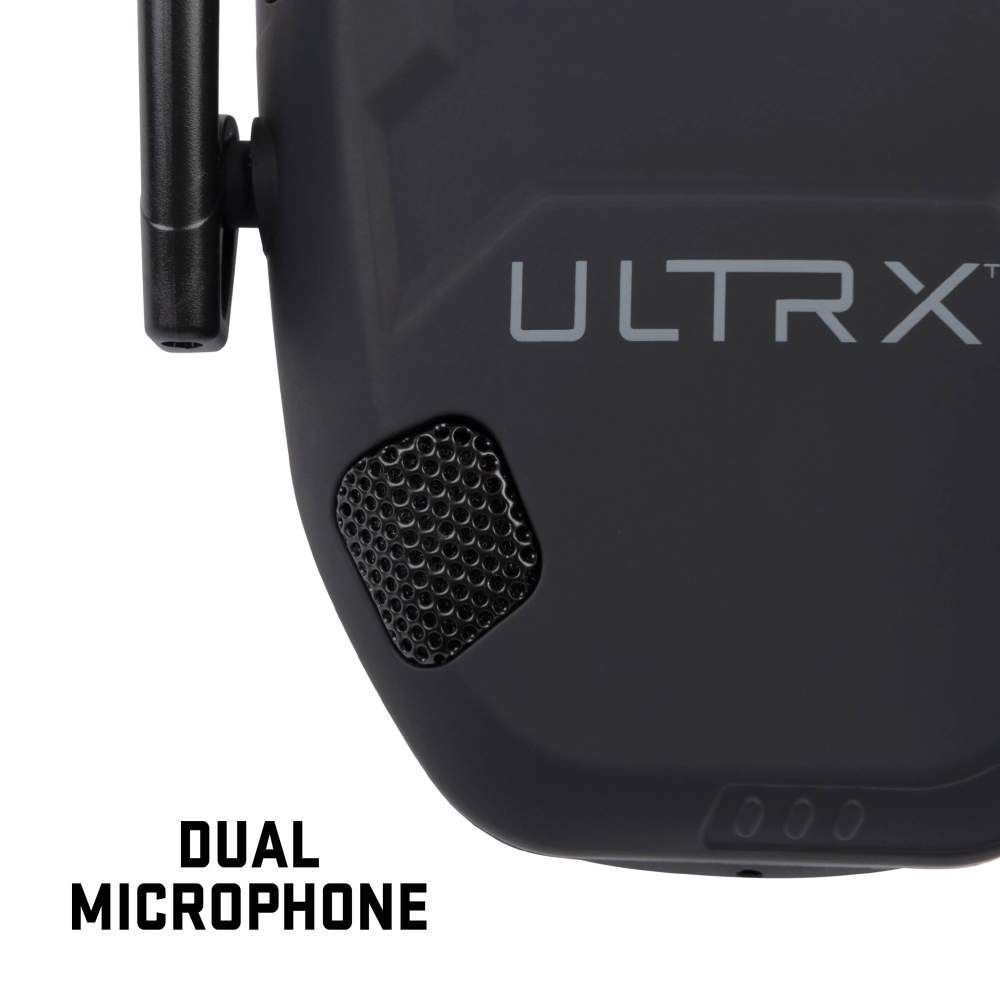 ULTRX Bionic Electronic Earmuff | Midnight Gray