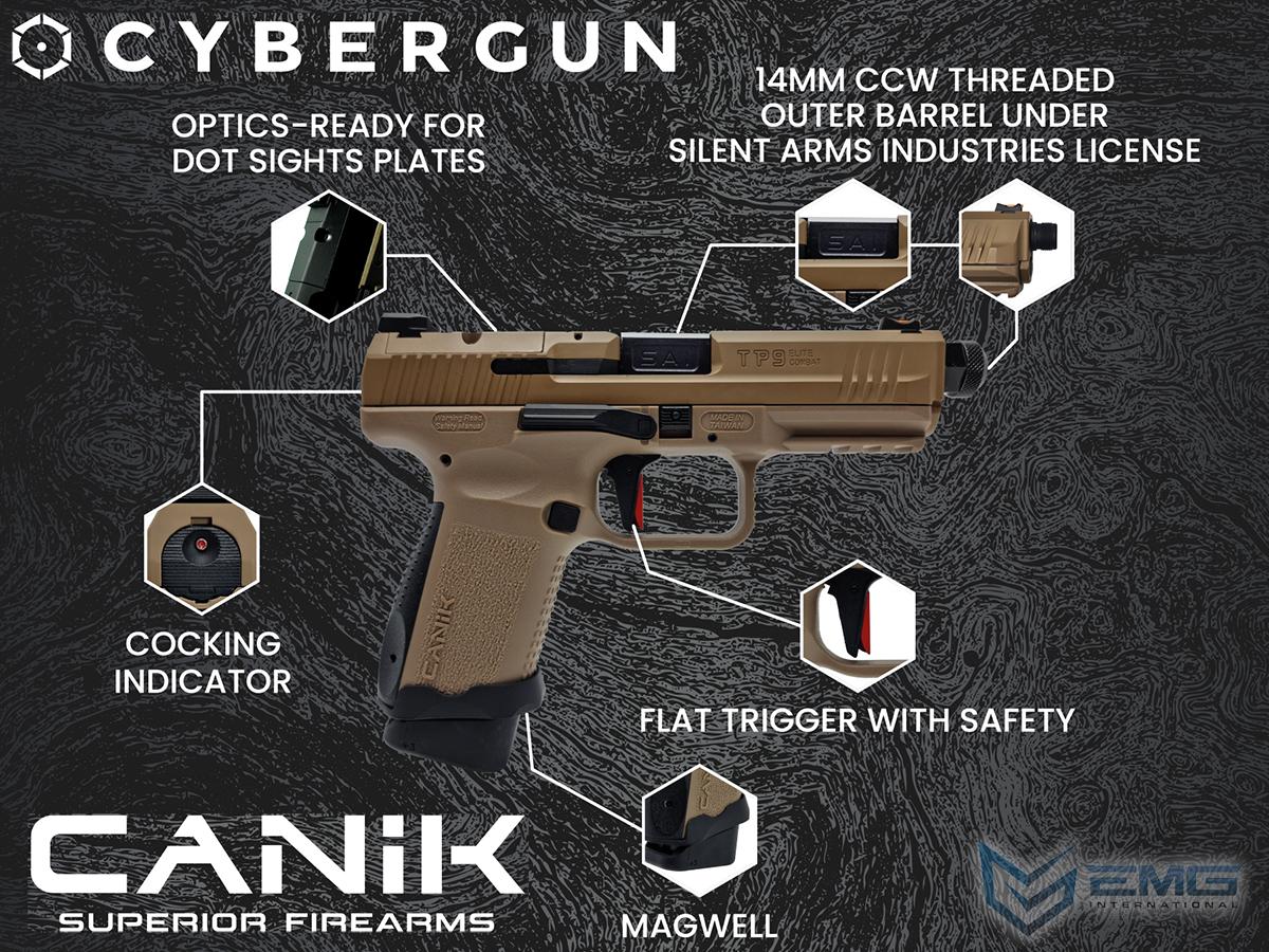 Canik TP9 Elite Combat GG Tan Two Tone | Blowback