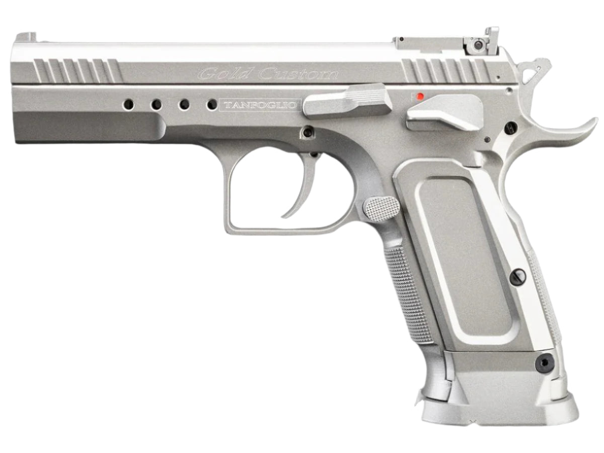 Tanfoglio Gold Custom Silver | Blowback – Scopes and Barrels