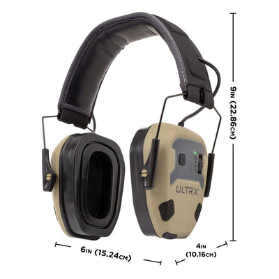 ULTRX Bionic Fuse Bluetooth Electronic Earmuff | FDE