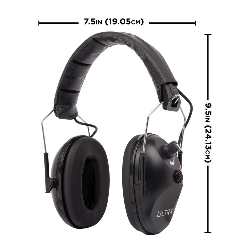 ULTRX Electronic Earmuff | Black