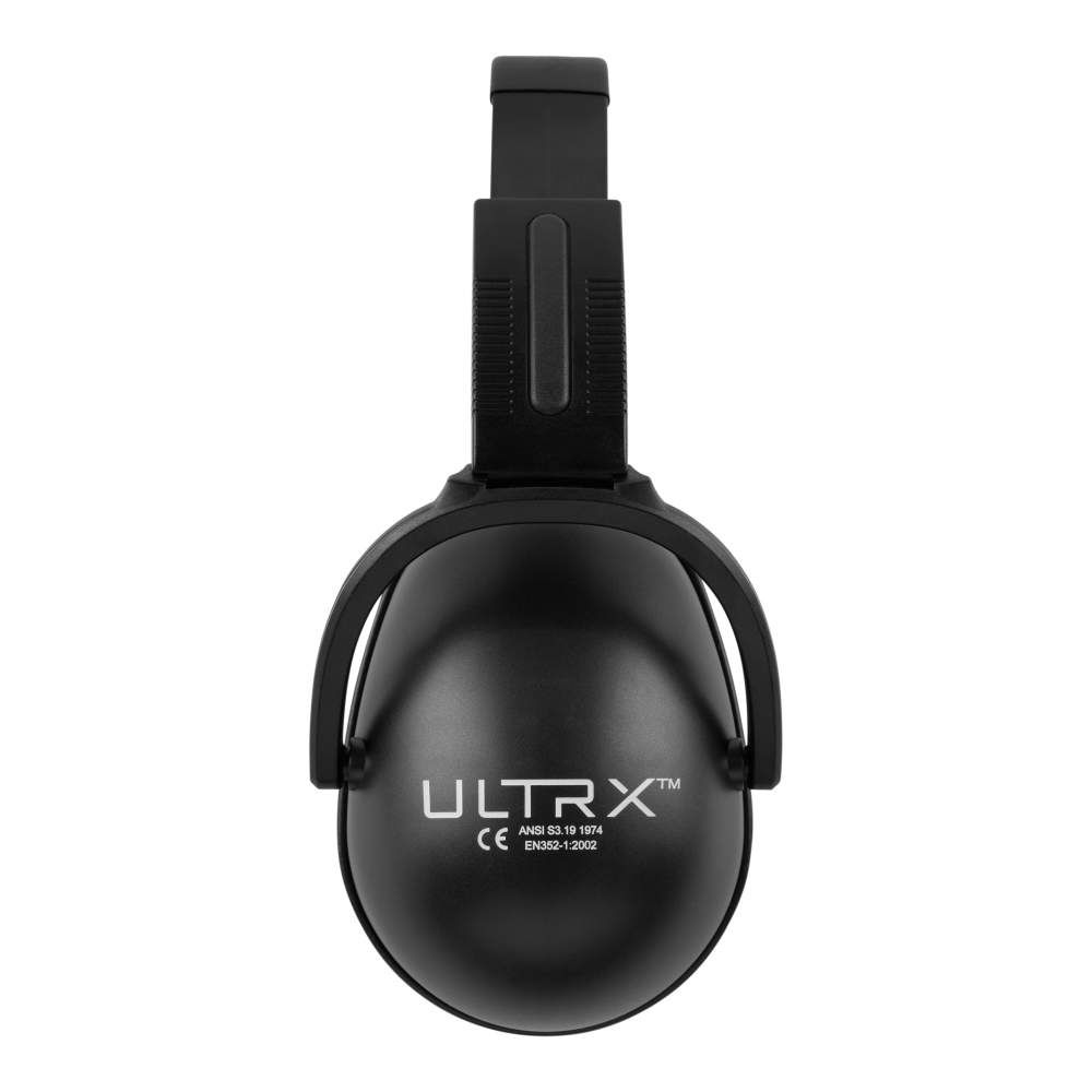 ULTRX Sound Blocker Passive Earmuff | Black