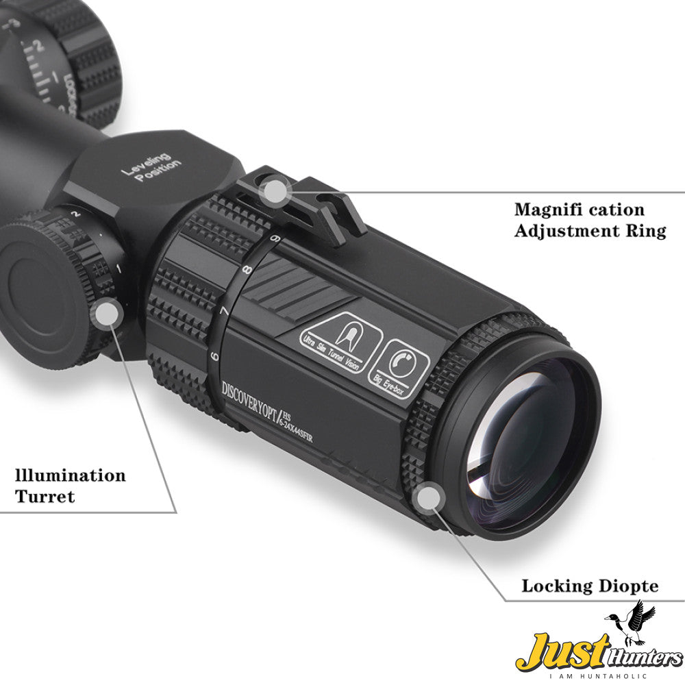 Discovery Optics HS 6-24X44 SFIR FFP Scope