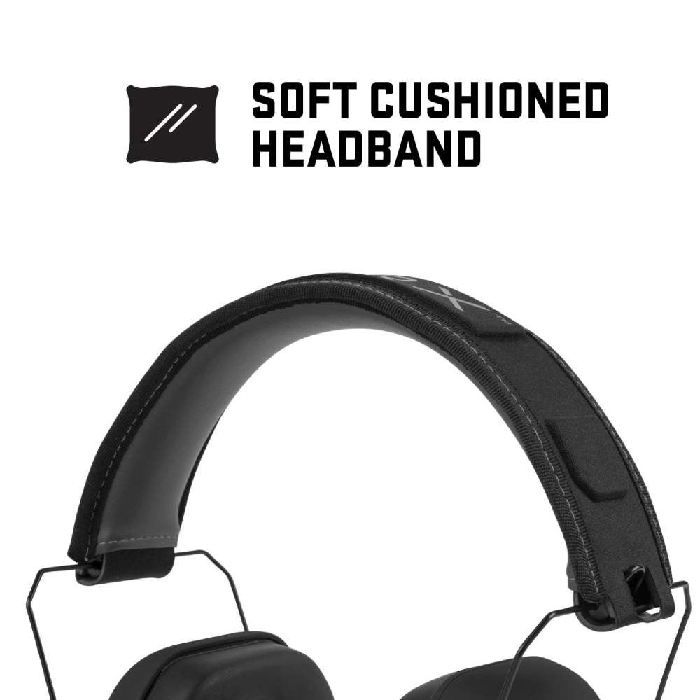 ULTRX Shield Ear & Eye Protection Combo | Midnight Gray