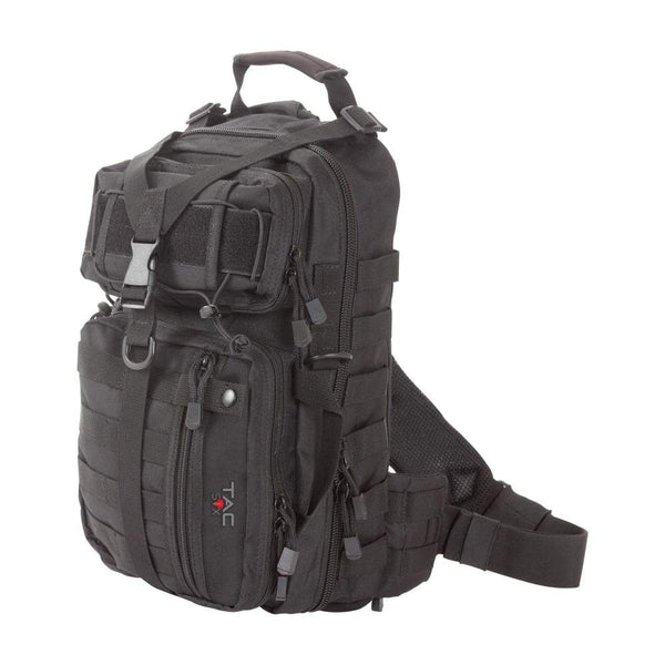 Tac-Six Lite Force Tactical Sling Pack, Black