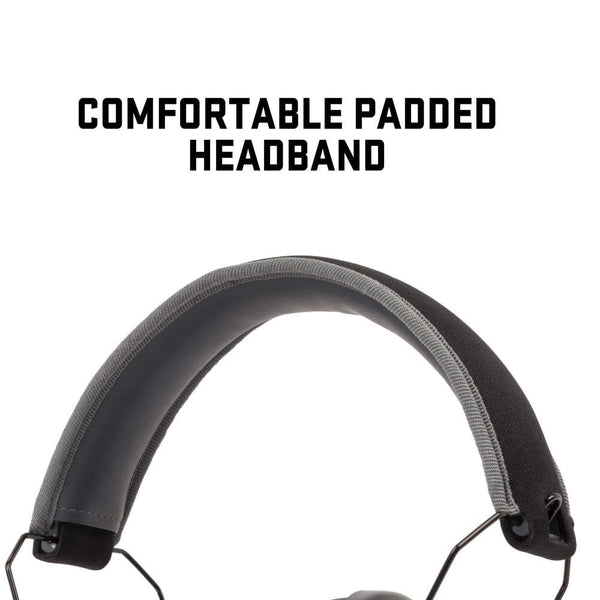 ULTRX Slim Profile Passive Earmuff | Gray