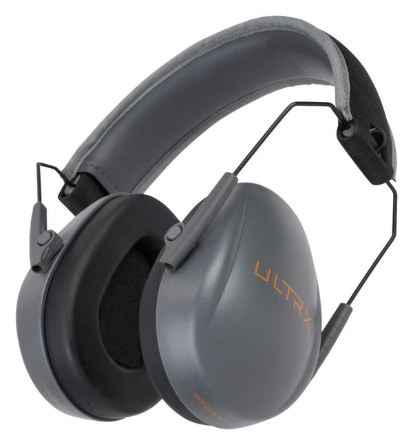 ULTRX Slim Profile Passive Earmuff | Gray