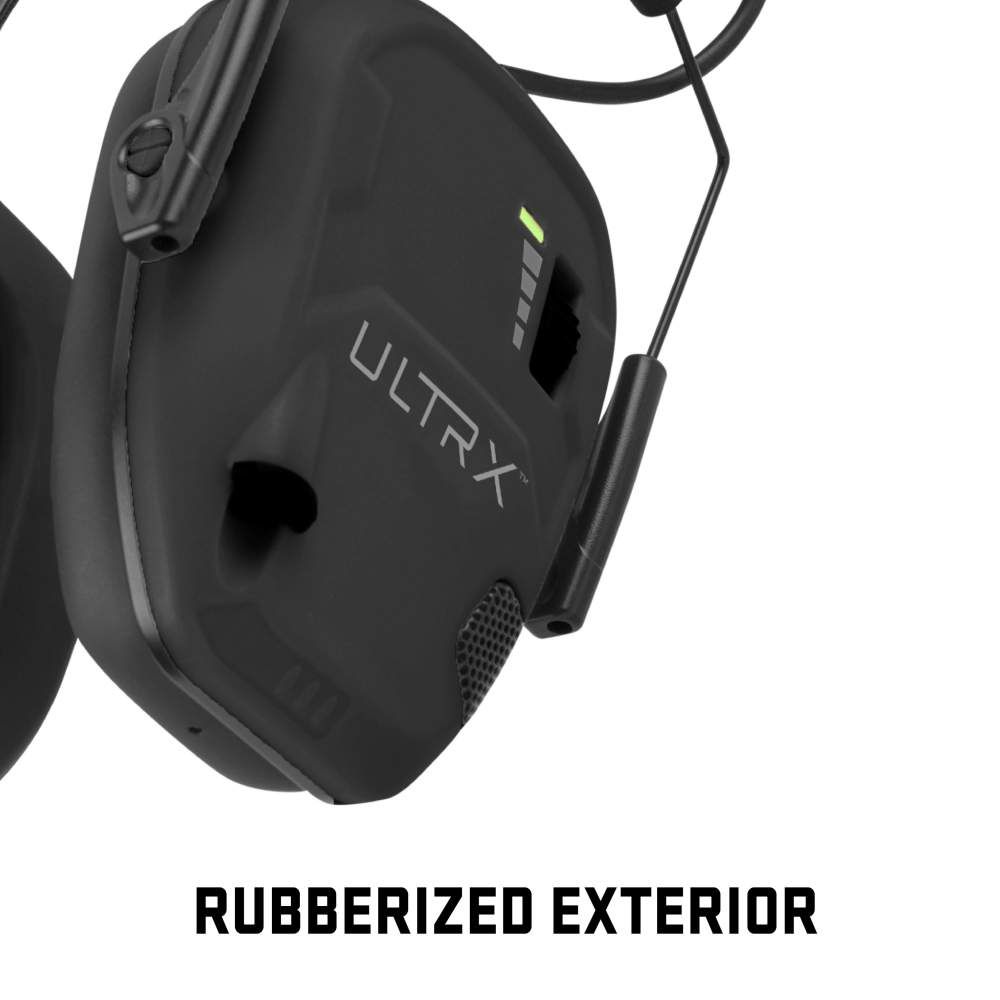 ULTRX Bionic Electronic Earmuff | Midnight Gray