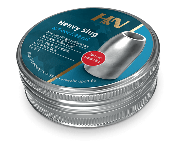 H&N Slug HP .217 | 5.5mm | 1.62g | 25gr | 200 Pcs