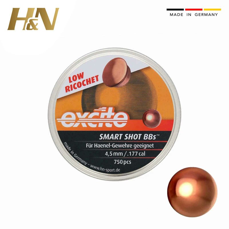 H&N Smart Shots 4.5mm Steel BBs | 750 Pcs