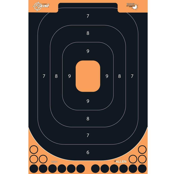 ADHESIVE SPLASH HANDGUN, TRAINING TARGET 12 X 18 INCH, 5 PER BY ALLEN - Scopes and Barrels