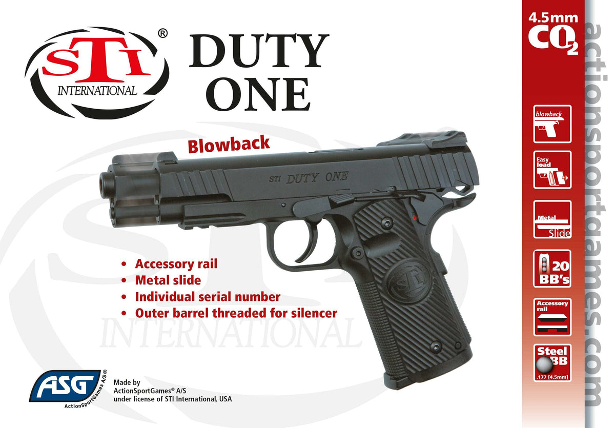STI Duty One | Blowback – Scopes and Barrels