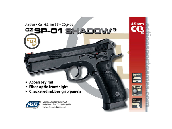 CZ SP-01 Shadow - Scopes and Barrels