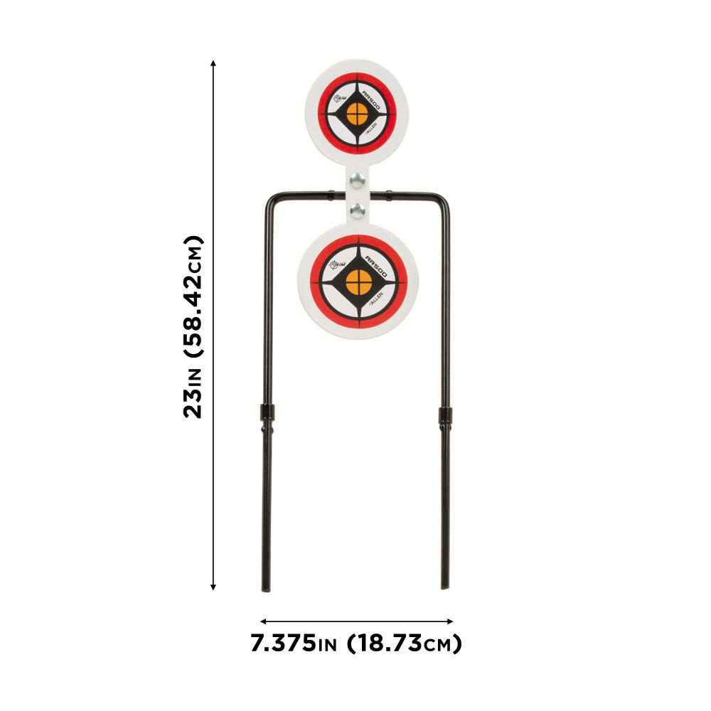 Hardrock AR500 Round Spinner Targets & Stand, Rimfire Rounds & Centerfire Pistols, - Scopes and Barrels