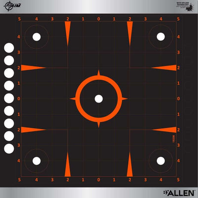 EZ Aim | REFLECTIVE ADHESIVE 12X12 SIGHT GRID, 4 PACK BY ALLEN