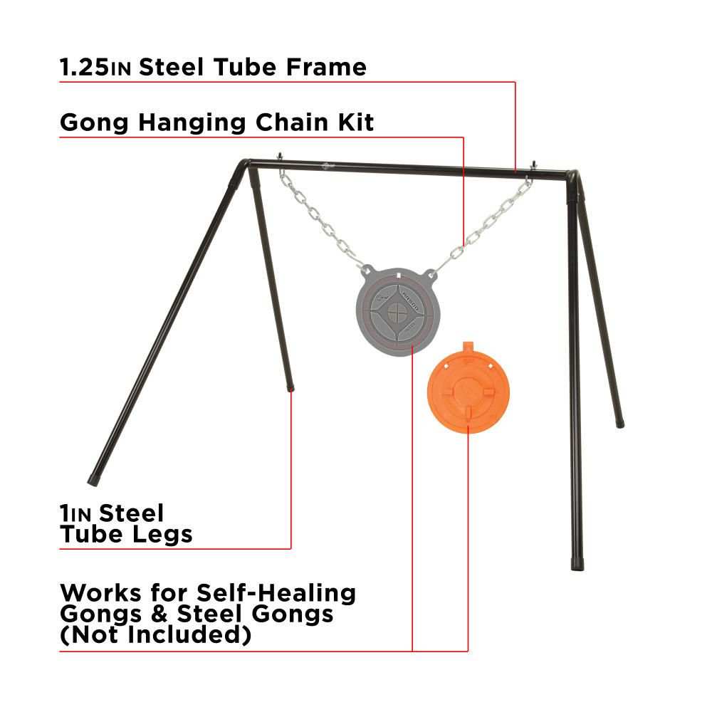 Custom Gong Target Hanging System - Scopes and Barrels