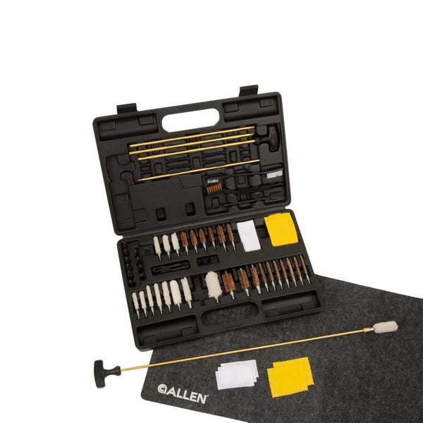 Krome Stronghold Universal Gun Cleaning Kit, Rifles, Shotguns, & Handguns, 60-Pieces, Black by Allen - Scopes and Barrels