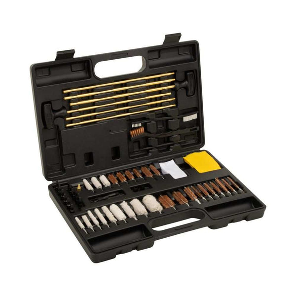 Krome Stronghold Universal Gun Cleaning Kit, Rifles, Shotguns, & Handguns, 60-Pieces, Black by Allen - Scopes and Barrels