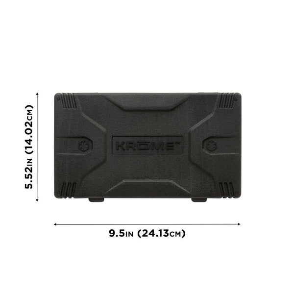 Krome Modern Sporting Rifle Cleaning Kit, .22, .223, 30, & 308 Cal., 17-Pieces, Black by Allen - Scopes and Barrels