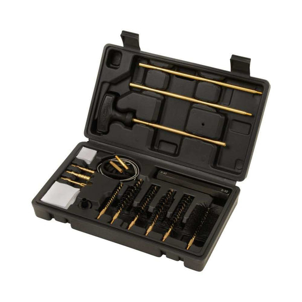 Krome Modern Sporting Rifle Cleaning Kit, .22, .223, 30, & 308 Cal., 17-Pieces, Black by Allen - Scopes and Barrels