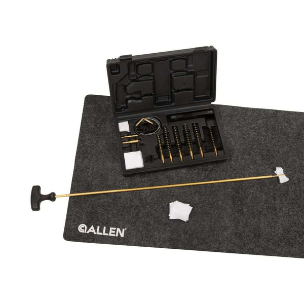 Krome Modern Sporting Rifle Cleaning Kit, .22, .223, 30, & 308 Cal., 17-Pieces, Black by Allen - Scopes and Barrels