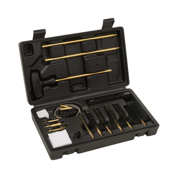 Krome Modern Sporting Rifle Cleaning Kit, .22, .223, 30, & 308 Cal., 17-Pieces, Black by Allen - Scopes and Barrels