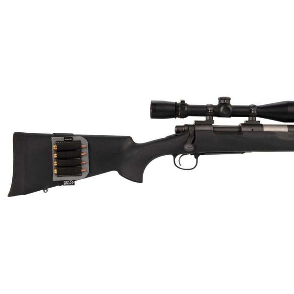 Allen Company Next Shot Rifle Cartridge Carrier Band, Black/Gray - Scopes and Barrels